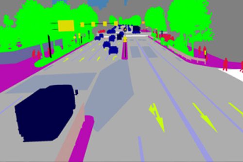 交通状況監視AIモデル用 路上画像のアノテーション