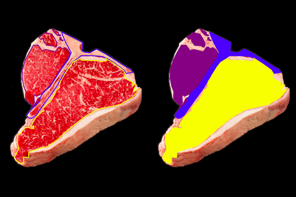 肉加工AIモデル用 食肉画像のアノテーション